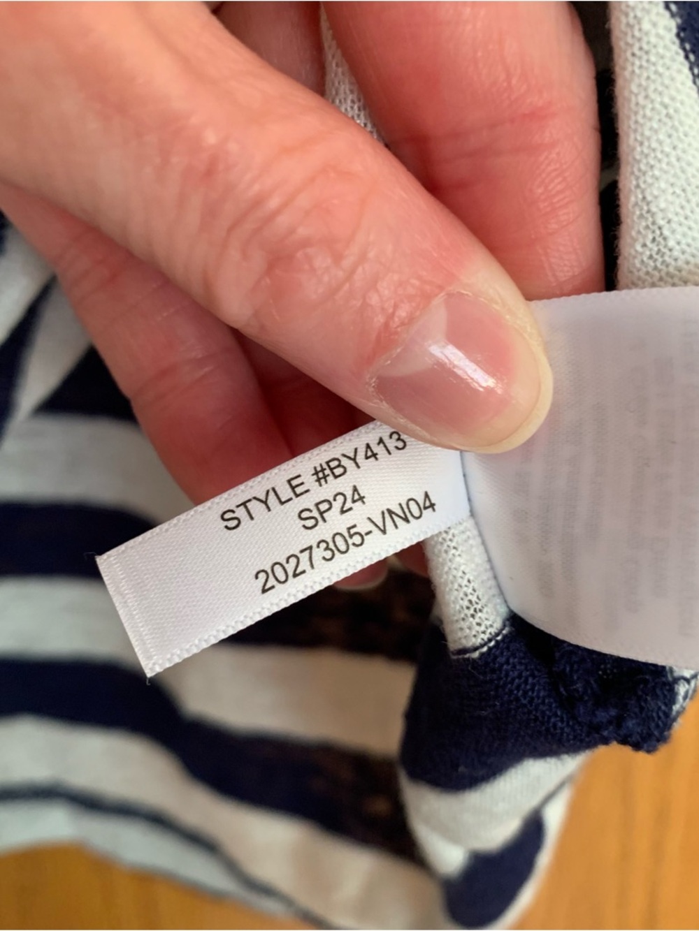 JCrew striped linen t-shirt-L - Picture 7 of 9